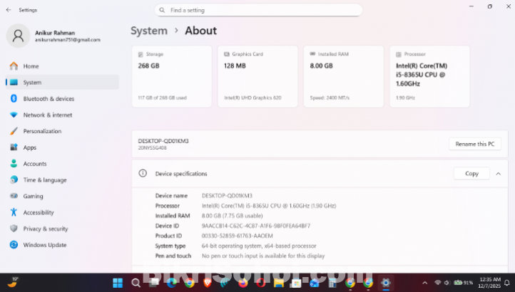 lanovo thinkpad (T490s)